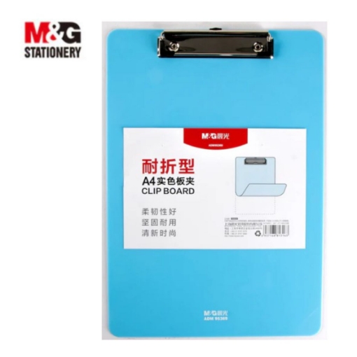 Picture of M&G A4 BLUE DURABLE CLIP BOARD