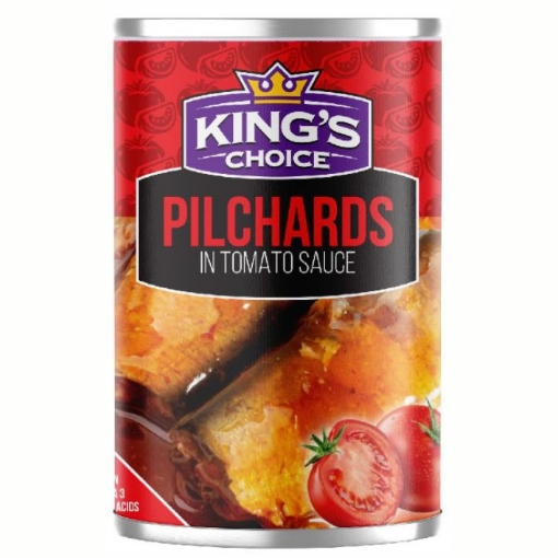 Picture of KING'S CHOICE PILCHARDS IN TOMATO SAUCE 155g