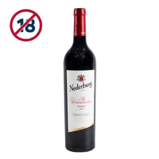 Picture of NEDERBURG WINEMASTER MERLOT WINE 750ML