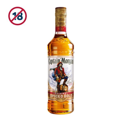 Picture of CAPTAIN MORGAN SPICED GOLD RUM 750ML