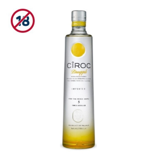 Picture of CIROC PINEAPPLE FLAVOURED VODKA BOTTLE 750ML