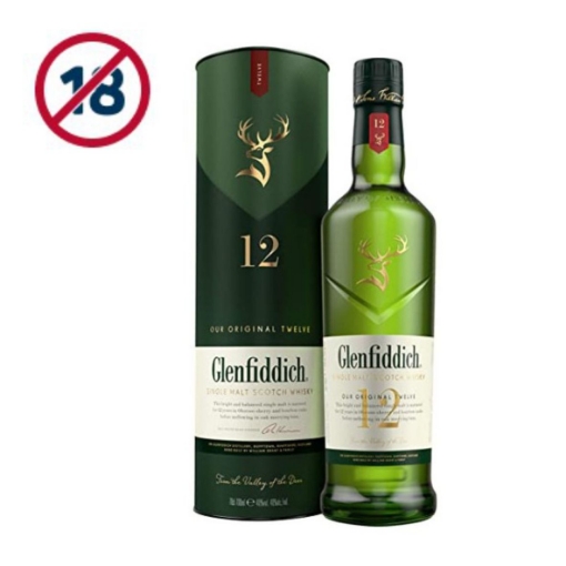 Picture of GLENFIDDICH 12 YEARS SINGLE MALT WHISKY 750ML