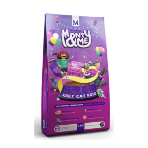 Picture of MONTEGO MONTY & ME ADULT CAT FOOD 2KG