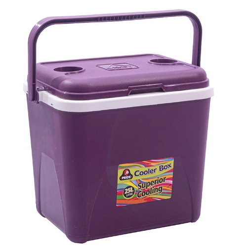 Picture of PRIDE COOLER BOX - GRAPE 25L