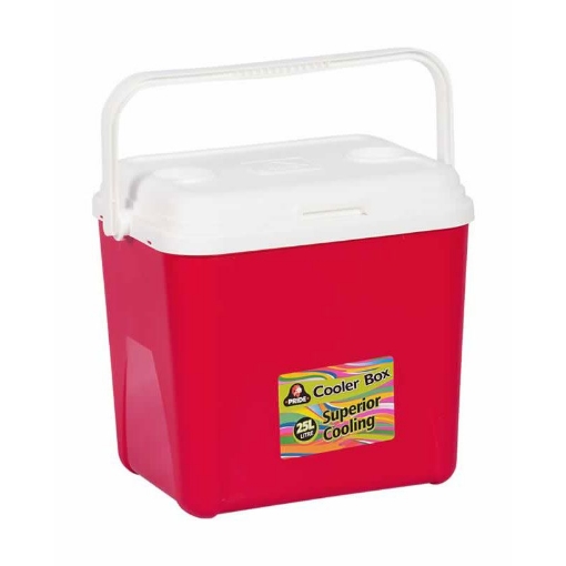 Picture of PRIDE COOLER BOX  - RED 25L