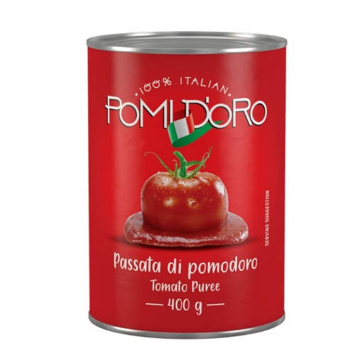 Picture of POMI D'ORO TOMATO PUREE 400g