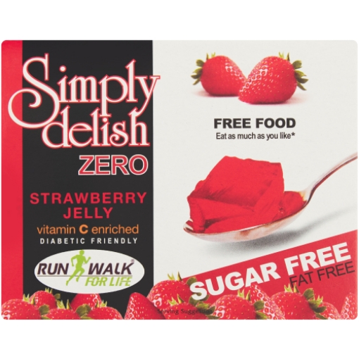Picture of SIMPLY DELISH ZERO JELLY STRAWBERRY 8G