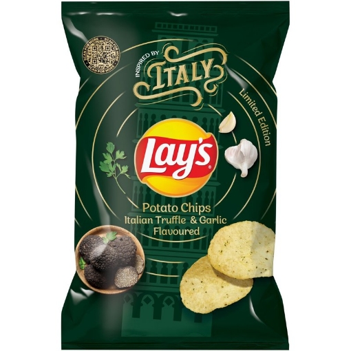 Picture of LAY'S ITALIAN TRUFFLE & GARLIC FLAVOURED POTATO CHIPS120g