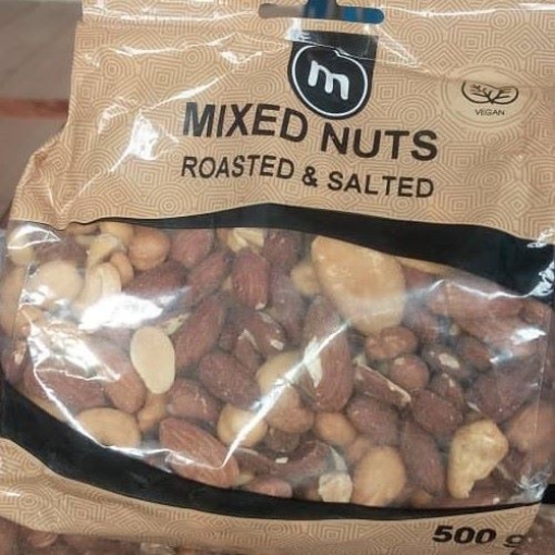 Picture of M MIXED NUTS ROASTED AND SALTED 500G