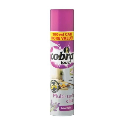 Picture of COBRA TOUCH 5 IN 1 LAVENDER MULTI SURFACE CLEANER 300ml