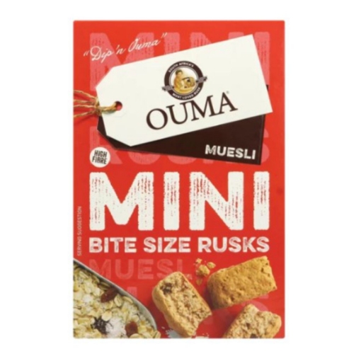 Picture of OUMA MINI BITE SIZE MUESLI RUSKS 200g 