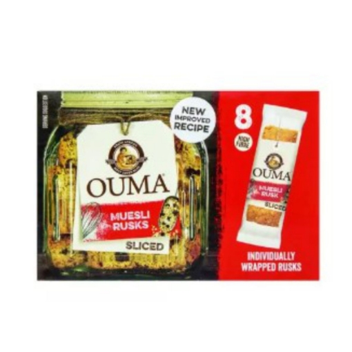 Picture of OUMA SLICED MUESLI RUSKS 8x30g