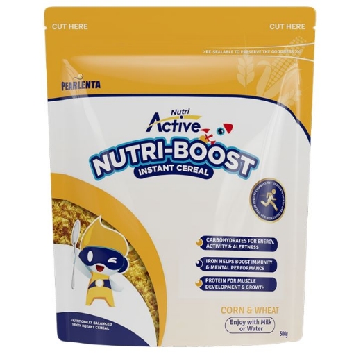 Picture of NUTRIBOOST INSTANT CEREAL CORN & WHEAT 500G