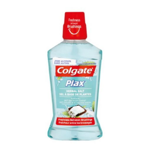 Picture of COLGATE PLAX HERBAL SALT MOUTH WASH 500ml   