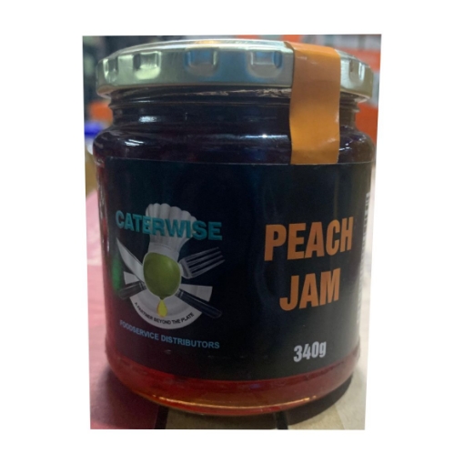 Picture of CATERWISE PEACH JAM 340g  