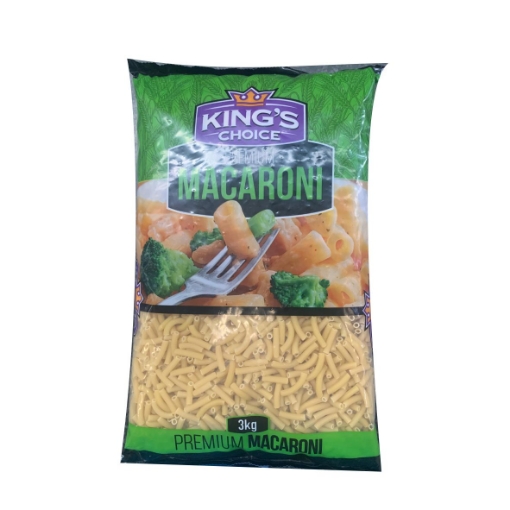 Picture of KINGS CHOICE MACARONI PASTA 3KG 