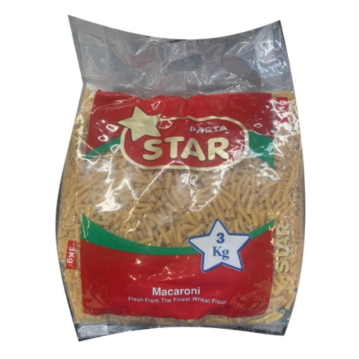 Picture of STAR MACARONI PASTA 3KG 