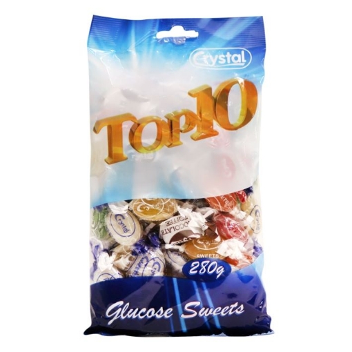 Picture of CRYSTAL CANDY TOP 10 ASSORTED SWEETS 280g