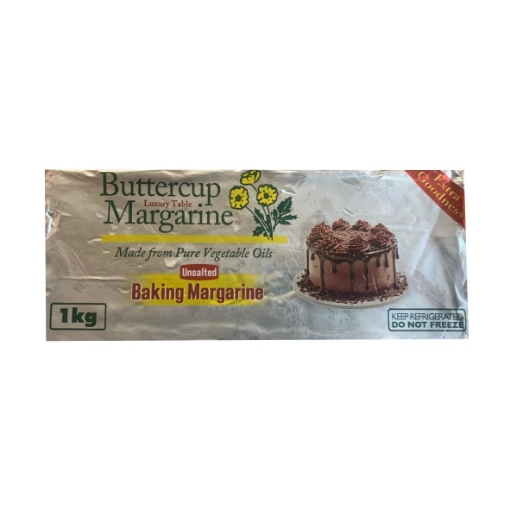 Picture of BUTTERCUP UNSALTED BAKING MARGARINE 1KG 