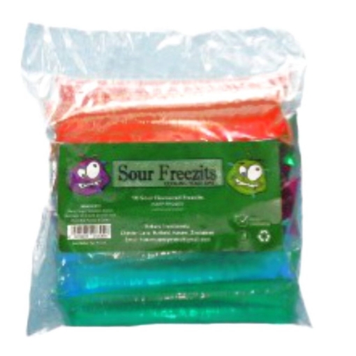 Picture of ASSORTED FLAVOUR SOUR FREEZITS 10's