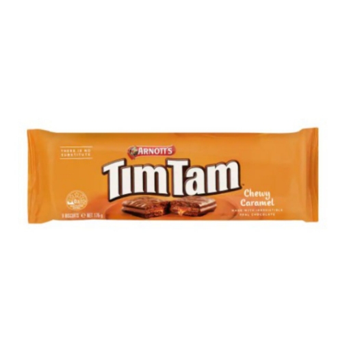 Picture of ARNOTTS TIM TAM CHEWY CARAMEL BISCUITS 200g
