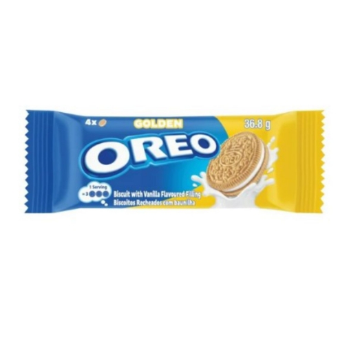 Picture of OREO GOLDEN VANILLA FLAVOURED COOKIES 36.8g 