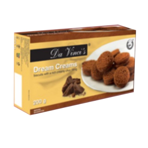 Picture of DA VINCI'S DREAM CREAMS COOKIES 200g 