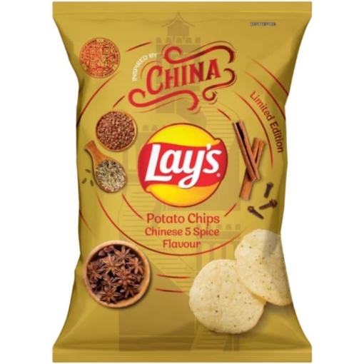 Picture of LAY'S CHINESE 5 SPICE POTATO CHIPS 120g