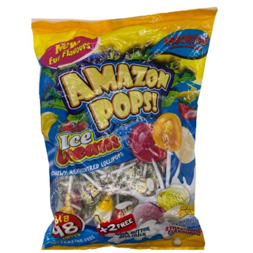 Picture of AMAZON ICE CREAM LOLLI POPS 50's