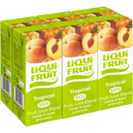 Picture of LIQUI FRUIT 100% TROPICAL JUICE 6x200ml