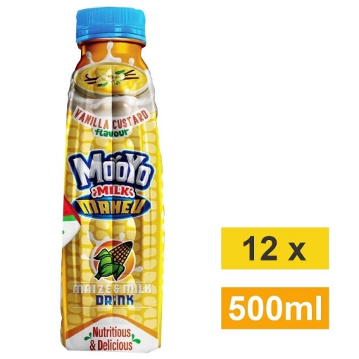 Picture of MOOYO MAHEU - VANILLA CUSTARD 12x500ml