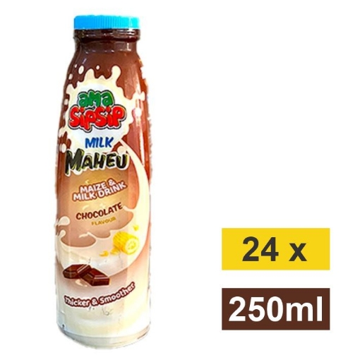 Picture of AMA SIPSIP MILK MAHEU - CHOCOLATE 24x250ml