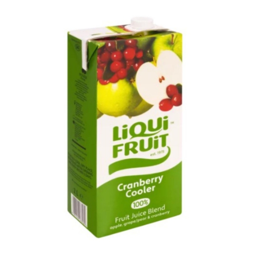 Picture of LIQUI FRUIT CRANBERRY COOLER 100% FRUIT JUICE 2L 