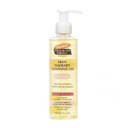 Picture of PALMERS COCONUT BUTTER FORMULA SKIN THERAPY FACE CLEANSING OIL 190ml