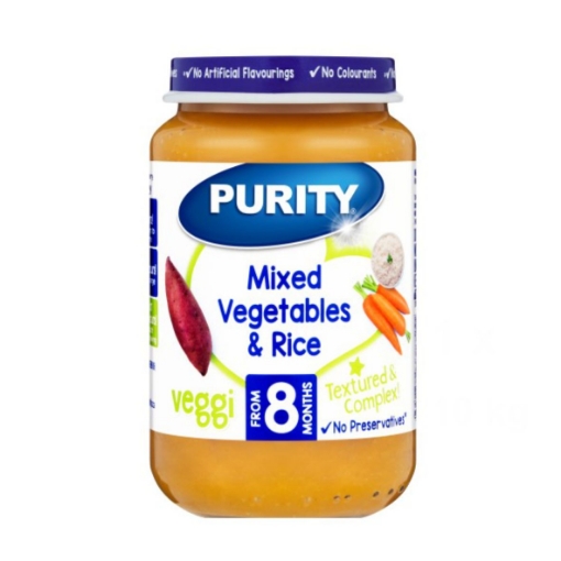 Picture of PURITY THIRD FOODS MIXED VEGETABLES JAR 200ml 