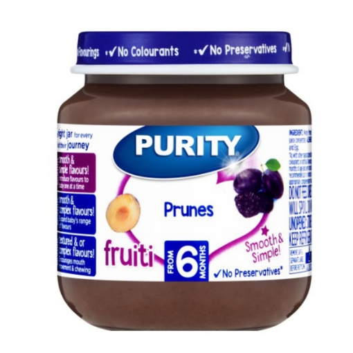 Picture of PURITY FIRST FOOD PRUNES JAR 125ML 