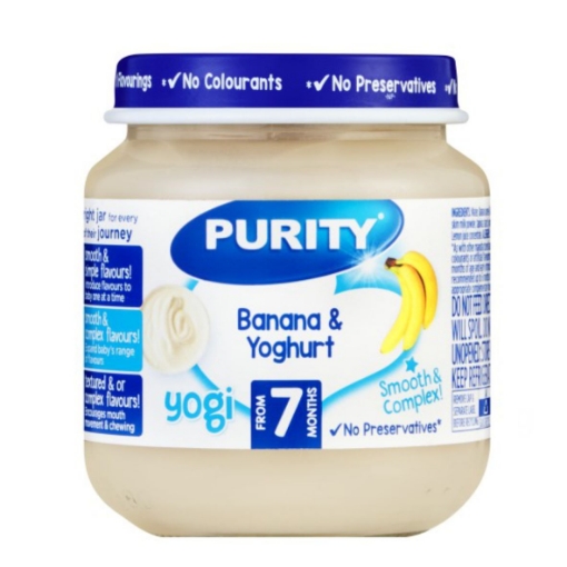 Picture of PURITY SECOND FOOD BANANA & YOGHURT JAR 125ML 