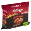 Picture of KELLOGG'S 2 MINUTE HOT AND SPICY NOODLES 5 PACK - 5x70g