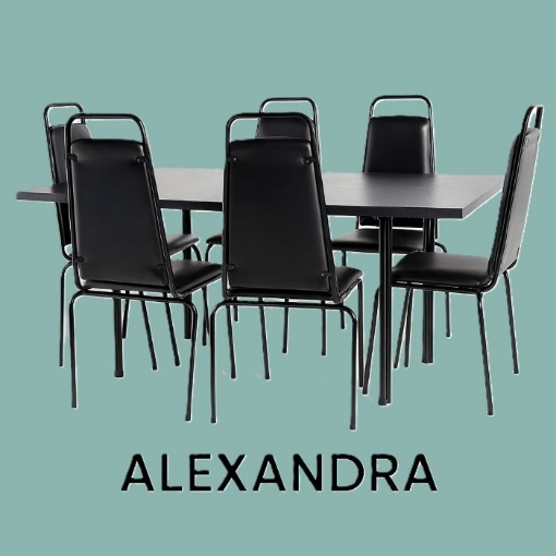 Picture of ALEXANDRA 6 SEATER DINER SET