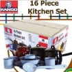 Picture of KANGO ENAMELWARE KITCHEN SET 16PC