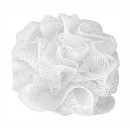 Picture of MESH BATH SPONGE - PUFF WHITE