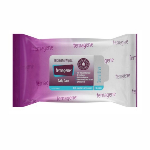 Picture of FEMAGENE INTIMATE REFRESHING WIPES 10's