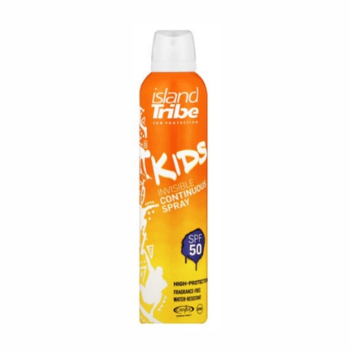 Picture of ISLAND TRIBE SUNSCREEN SPF50 KIDS INVISIBLE CONTINUOUS SPRAY 320ml 