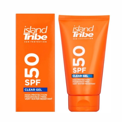 Picture of ISLAND TRIBE SUNSCREEN SPF50 CLEAR GEL 100ml