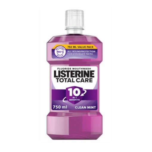 Picture of LISTERINE TOTAL CARE CLEAN MINT MOUTHWASH 750mls